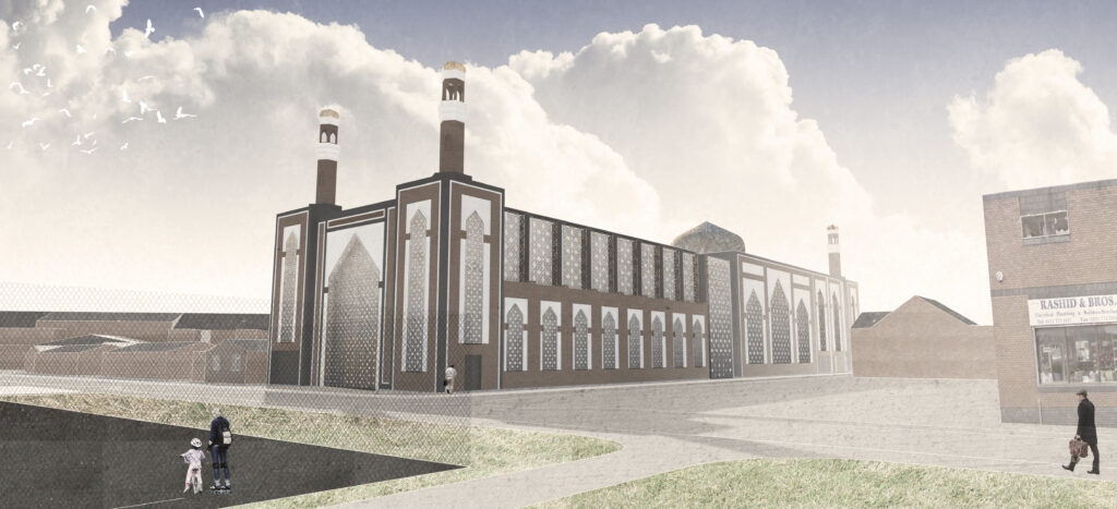 Mosque religious building architect project