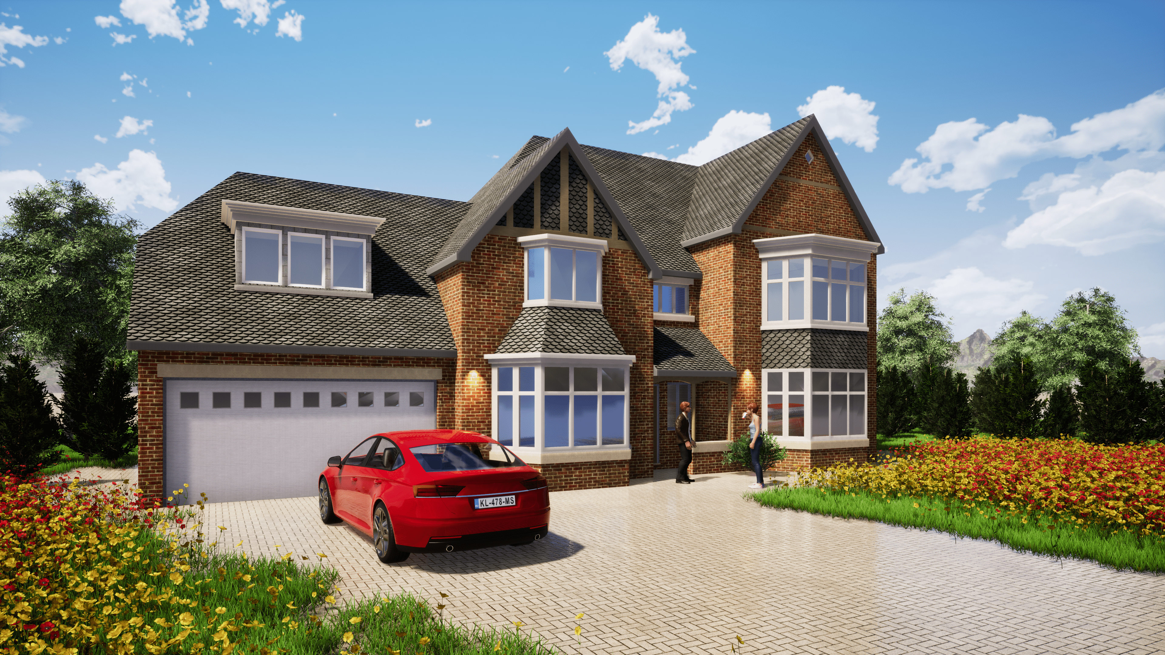 Blossomfield Road project from architect drawings