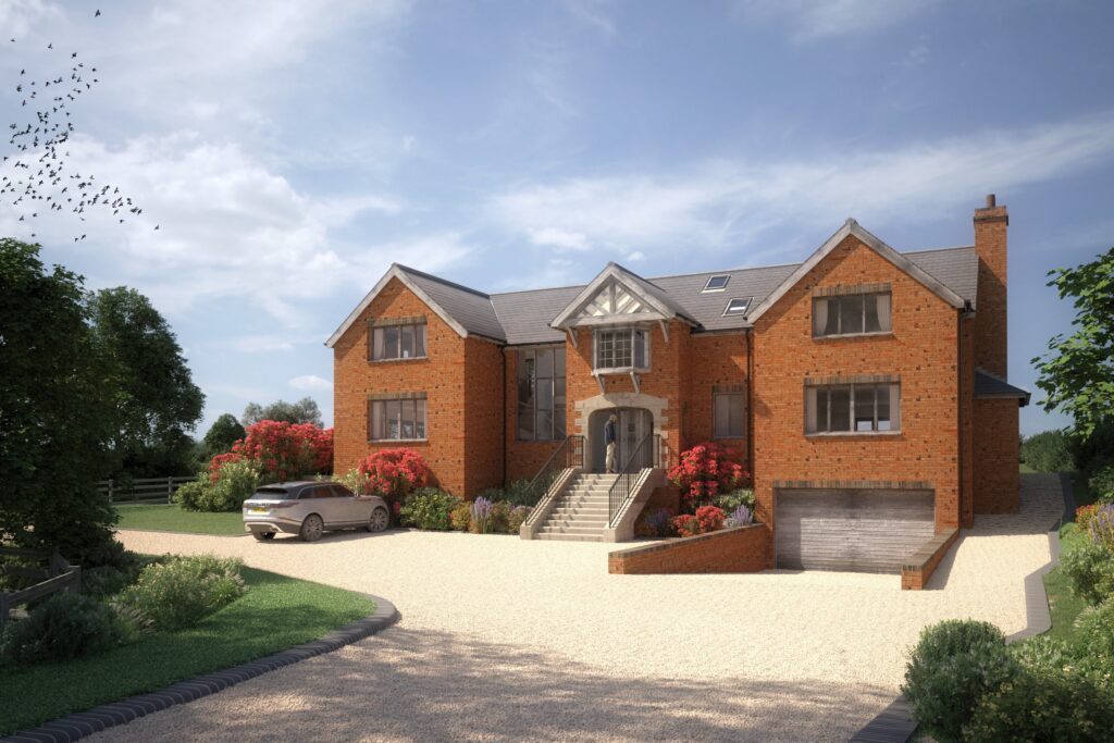 From architect drawings to project completion Oak Tree House